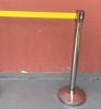 dubai sign display stand crowed control Q stands  Barrier and Queue Up Control System. Queue Up Stand - Crowd control barriers aka Q Stand are sold as portable folding free standing raffle box suggection box feedbak box acrylic products